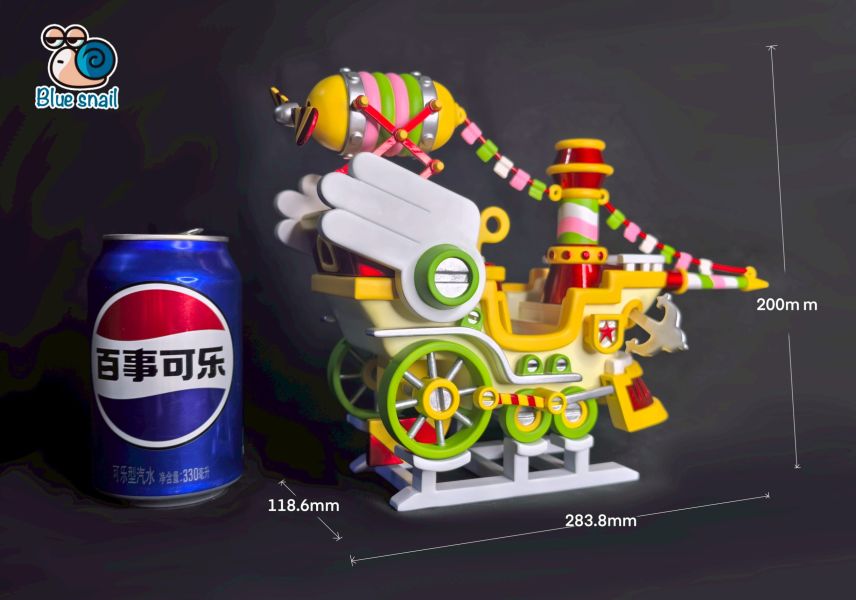 ﹝預購﹞GK 藍蝸牛﹝楓之谷﹞冒險島世界同比例系列第二十五彈 玩具城飛船 
