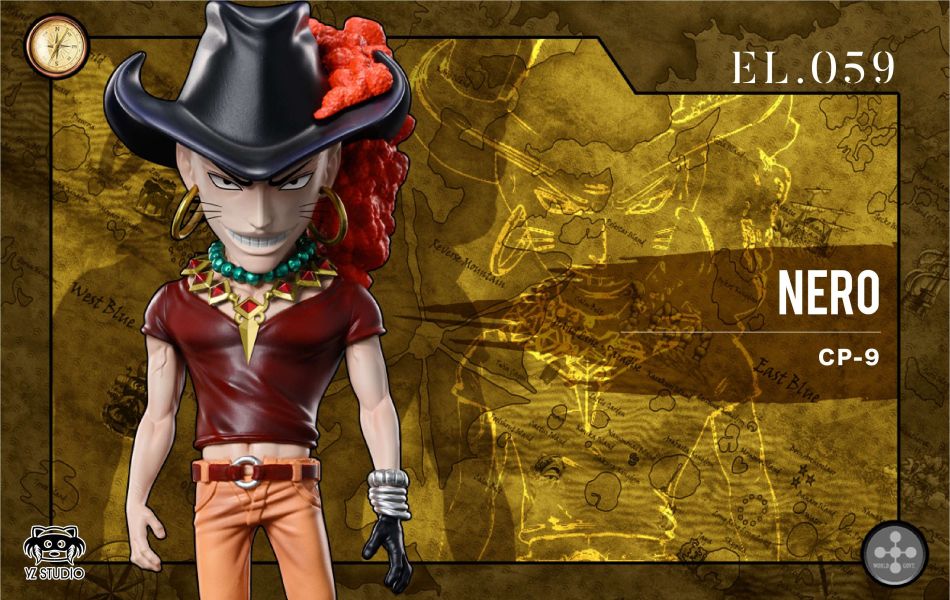﹝預購﹞GK YZ﹝海賊王﹞偉大航路系列 決戰司法島 059 cp9 內羅 