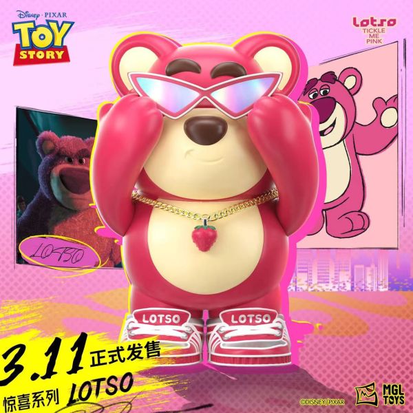 ﹝代購﹞GK  MGL TOYS﹝迪士尼﹞捂眼草莓熊 