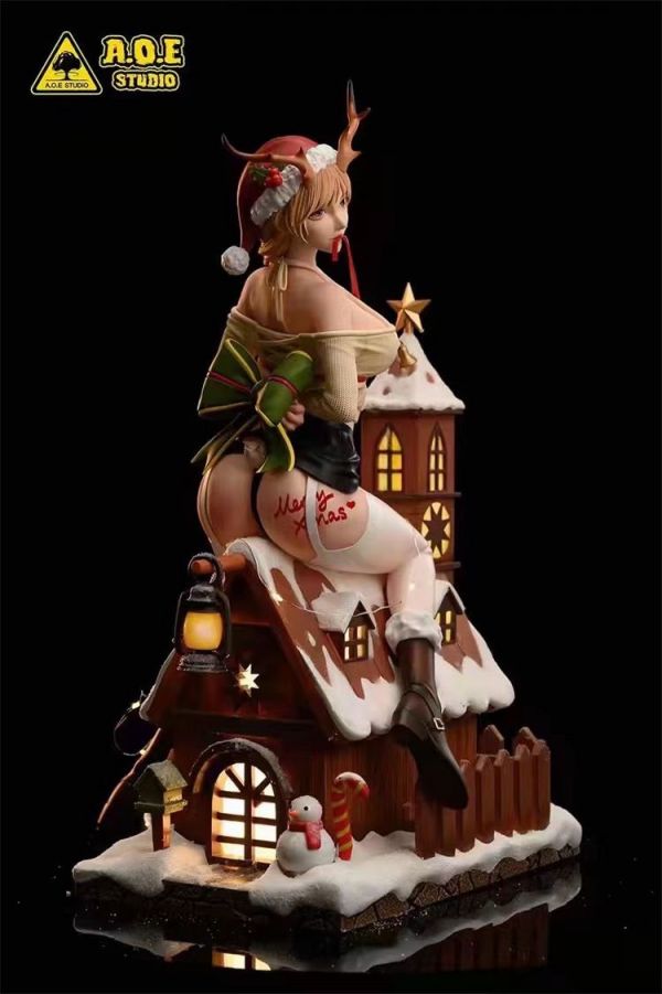 ﹝預購﹞GK   A.O.E﹝原創﹞正版授權 《聖誕》主題 1/4比例雕像（可脫） 