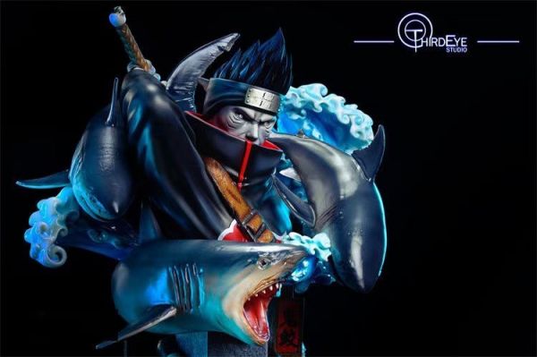 ﹝預購﹞GK     第三隻眼﹝火影忍者﹞火影曉組織半身像系列002-干柿鬼鮫 