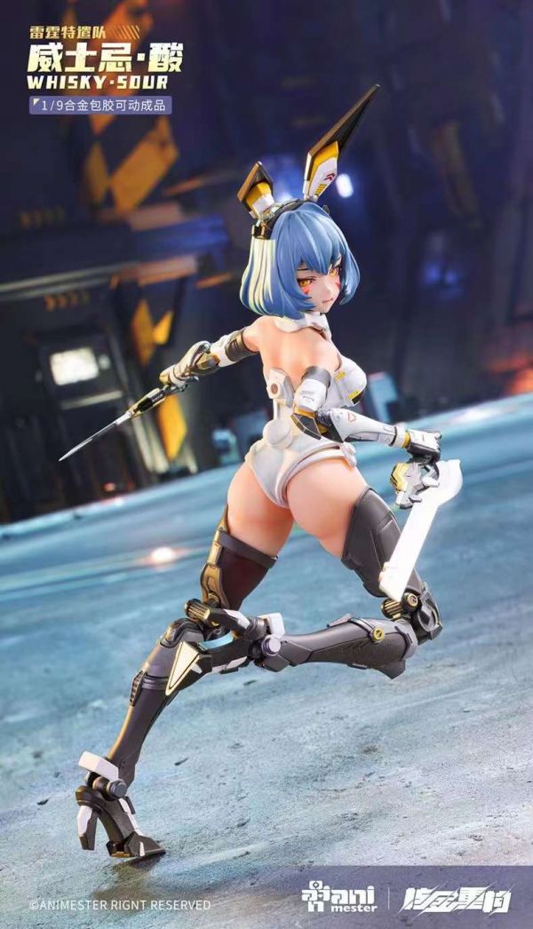 ﹝預購﹞GK  核金重構﹝雷霆特遣隊﹞正版 威士忌酸 1/9合金包膠機娘 
