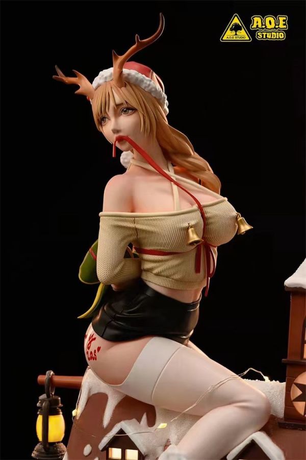 ﹝預購﹞GK   A.O.E﹝原創﹞正版授權 《聖誕》主題 1/4比例雕像（可脫） 