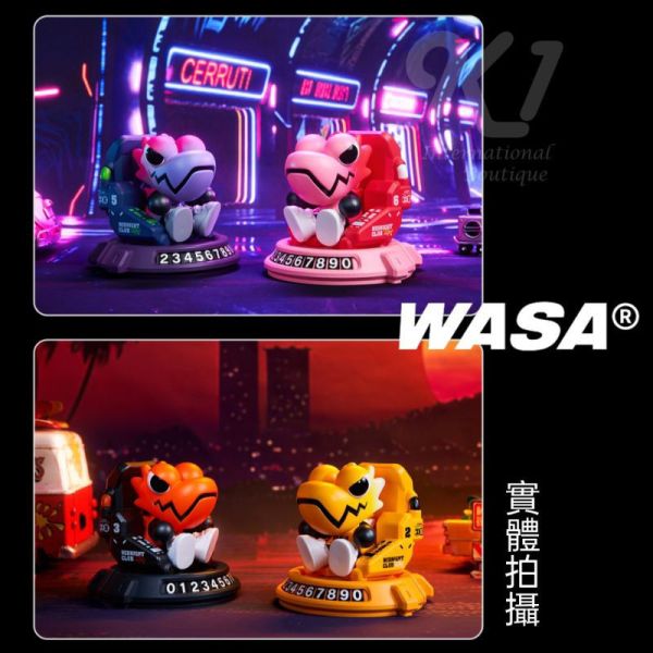 ﹝現貨﹞盲盒 WASA變色龍 Midhight206 午夜龍系列 車載龍 二代公仔 