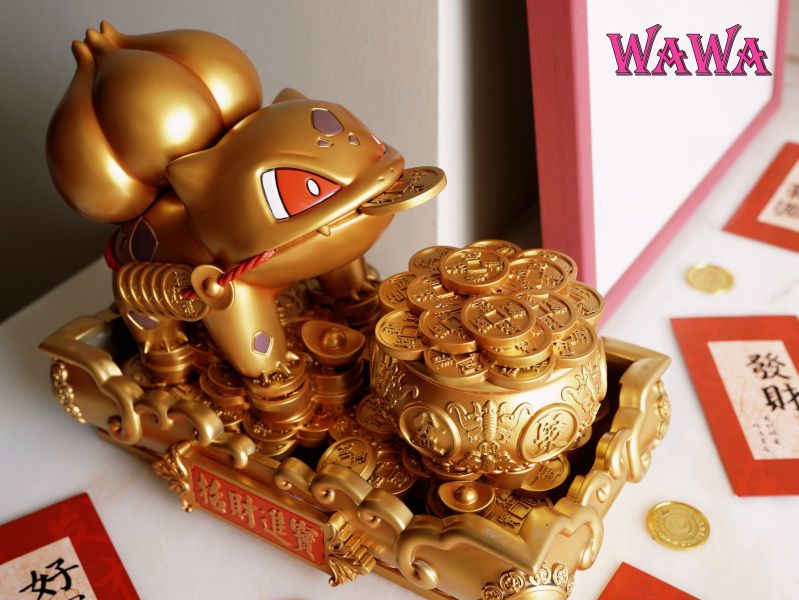 ﹝預購﹞GK  wawa﹝精靈寶可夢﹞招財金蟾妙蛙種子 