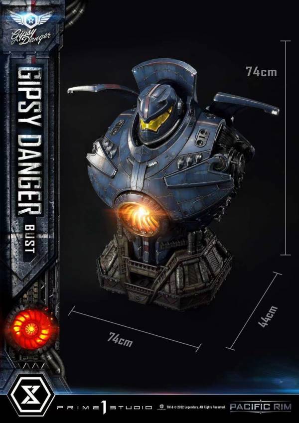 ﹝預購﹞GK   Prime 1 Studio﹝環太平洋﹞正版授權 74cm 環太平洋 危險流浪者 胸像 LSPACRIM-01標準版 & 豪華版 
