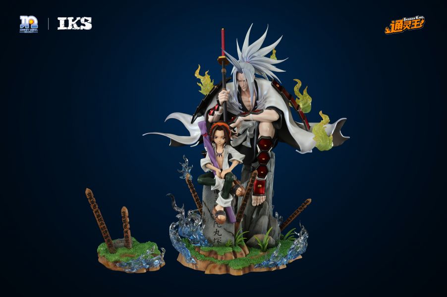 ﹝代購﹞GK IKS 鐵風箏﹝通靈王﹞正版授權 麻倉葉＆阿彌陀丸 