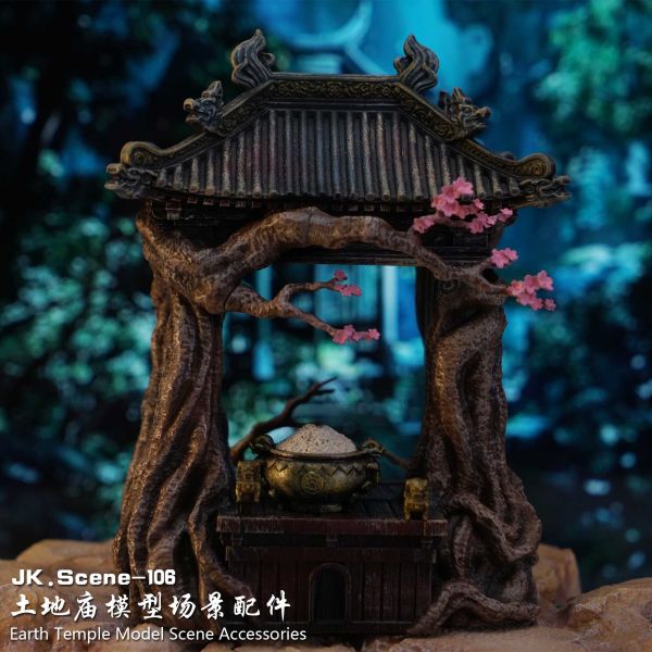 ﹝預購﹞GK JacksDo﹝黑神話﹞土地廟模型場景配件 
