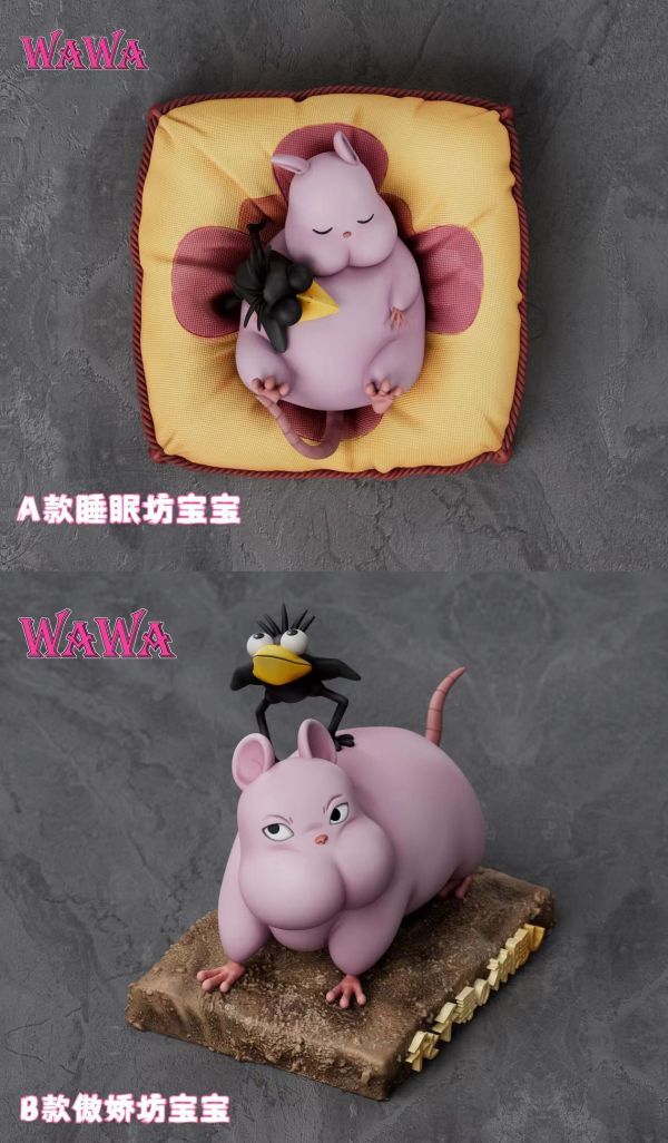 ﹝預購﹞GK  wawa﹝宮崎駿﹞桌面小擺件系類 睡眠坊寶寶，傲嬌坊寶寶 
