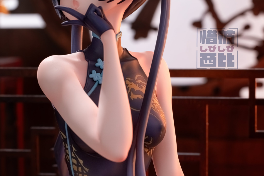 ﹝預購﹞GK Fix cast（FC）﹝碧藍檔案﹞龍華妃咲 坐姿旗袍 
