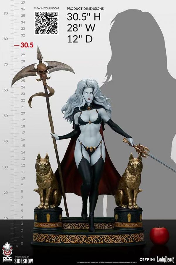 ﹝預購﹞GK   Sideshow x PCS﹝死亡之女﹞正版授權  1/3 死亡之女 LADY DEATH 