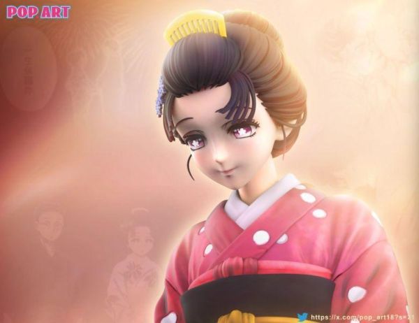 ﹝補款﹞GK  POP.AR﹝鬼滅之刃﹞狛戀 猗窩座&戀雪 