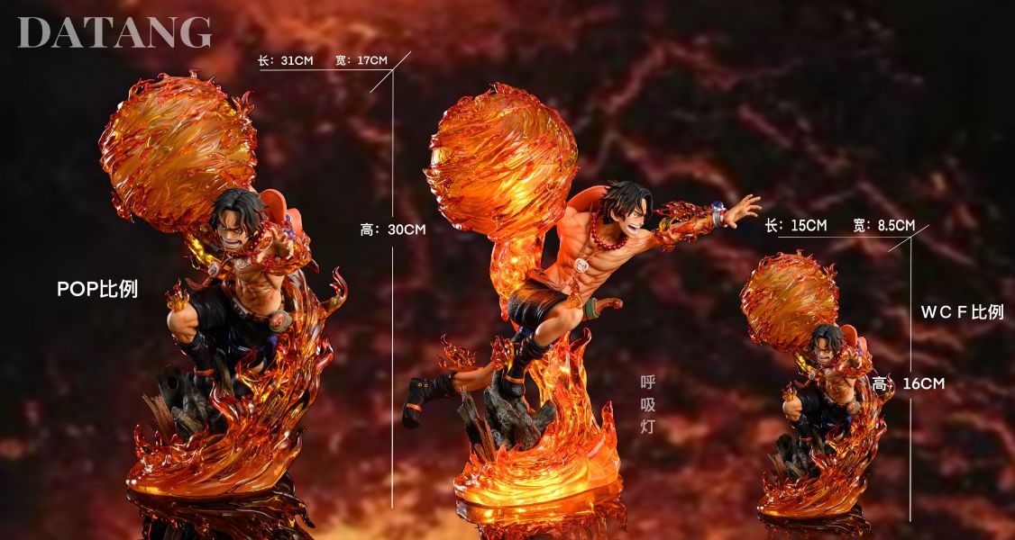 ﹝預購﹞GK  DATANG﹝海賊王﹞艾斯VX黑鬍子組合 