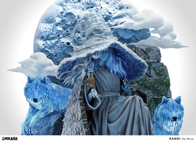 ﹝預購﹞GK CHIKARA﹝艾爾登法環﹞月之公主菈妮 