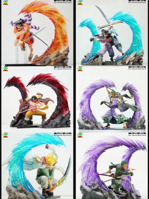 ﹝預購﹞GK   JacksDo﹝海賊王﹞POPMAX特效配件 第一彈 索隆 弧月斬刀氣 