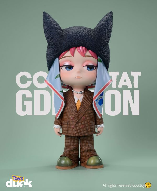 ﹝預購﹞GK  ducktoys﹝﹞GD Black rabbit 