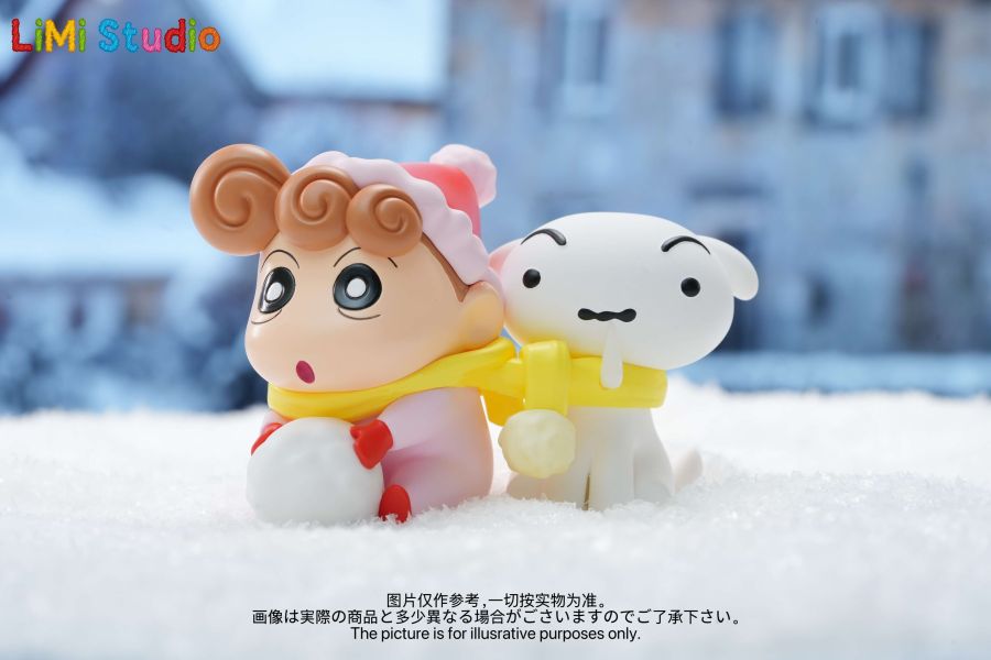 ﹝預購﹞GK LiMi﹝蠟筆小新﹞第四彈和第五彈 冬日系列 小新烤紅薯/小葵堆雪球 