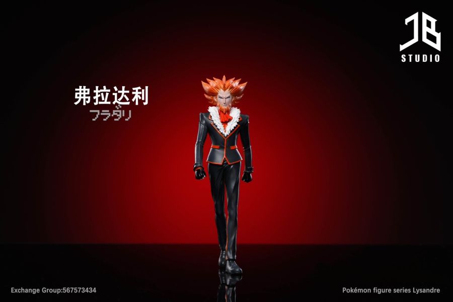 ﹝代購﹞GK  精寶JB﹝精靈寶可夢﹞人物系列 閃焰隊領袖-弗拉達利 