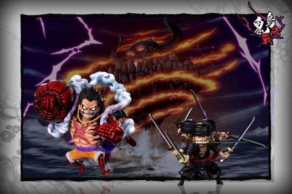 ﹝補款﹞GK A+研究所﹝海賊王﹞鬼島決戰 第二彈 九刀流 阿修羅·拔劍·亡者戲 