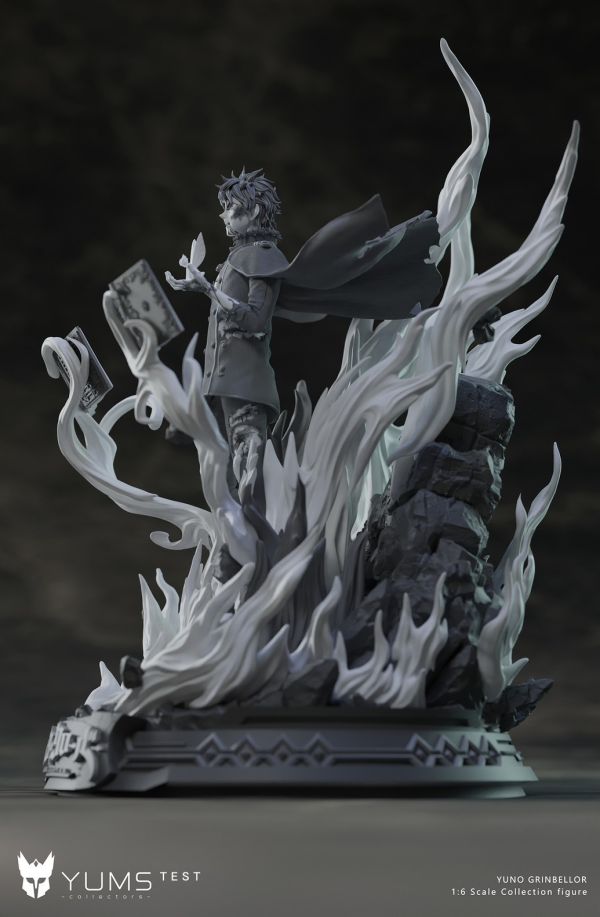 ﹝預購﹞GK YUMS﹝黑色五葉草﹞黑桃王子 尤諾覺醒形態 