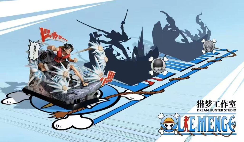 ﹝預購﹞GK 獵夢﹝海賊王﹞死鬥系列001 蒙奇·D·路飛 