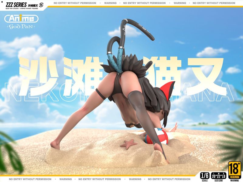 ﹝代購﹞GK  潘神﹝絕零區﹞沙灘貓又 