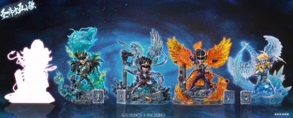 ﹝在台現貨﹞GK   G5﹝聖鬥士星矢﹞聖鬥士紫龍&冰河 