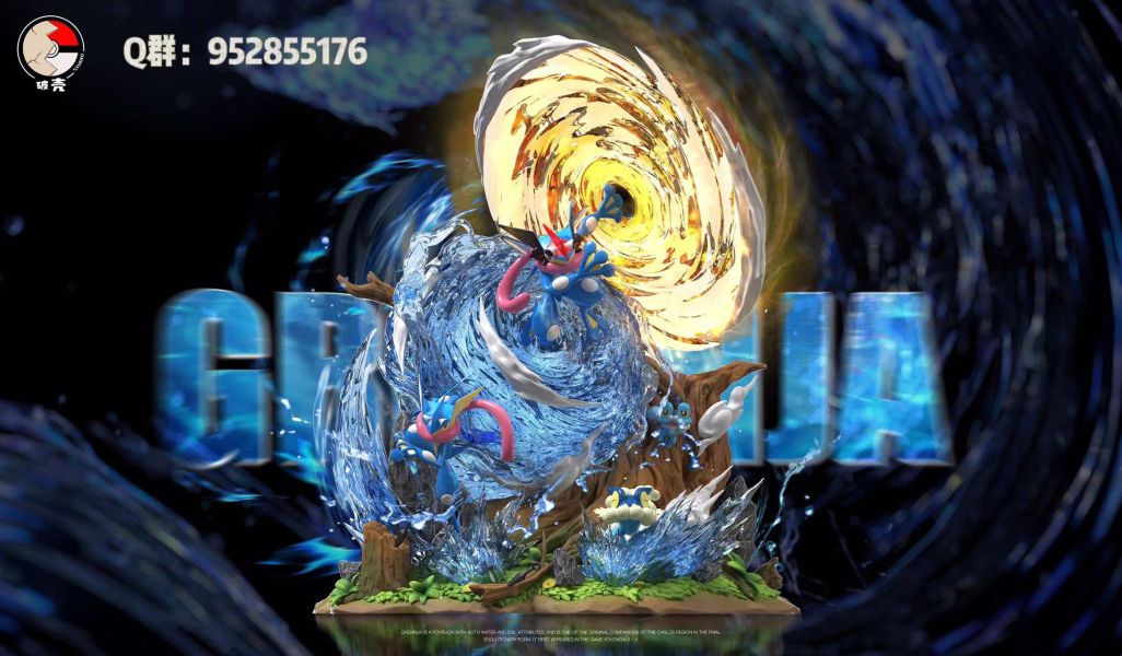 ﹝代購﹞GK  破殼﹝精靈寶可夢﹞甲賀忍蛙進化組 