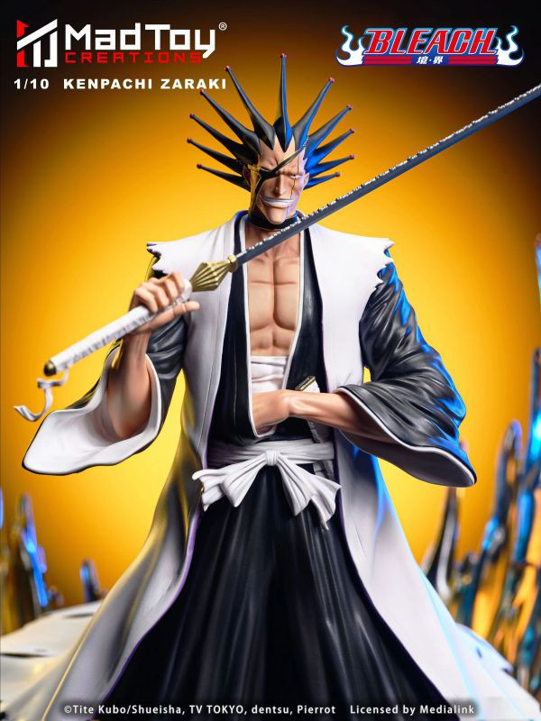 ﹝補款﹞GK  MadToy Creations ﹝死神﹞正版授權 1/10比例系列雕像–更木劍八 