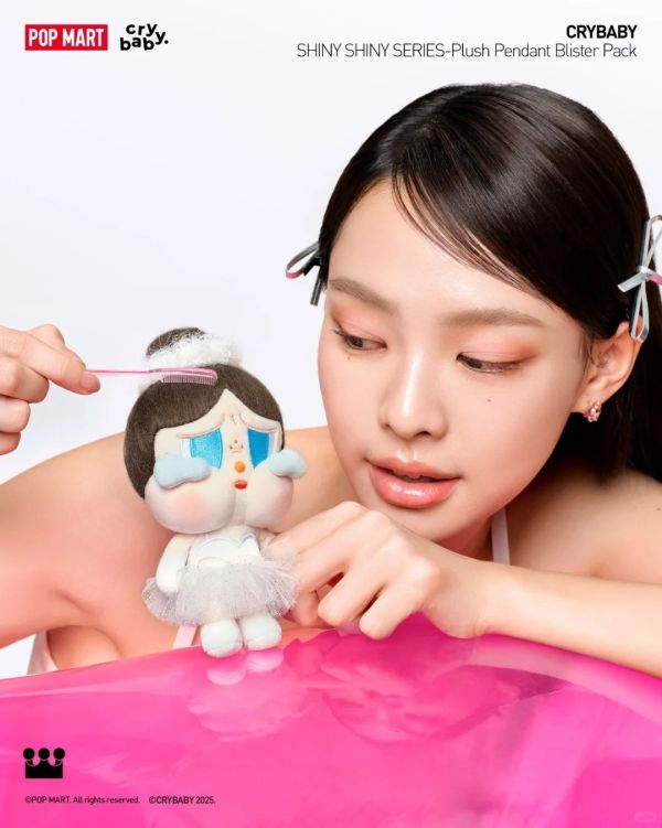﹝現貨﹞泡泡瑪特POP MART CRYBABY哭娃 SHINY SHINY 芭蕾舞 毛絨吊飾 