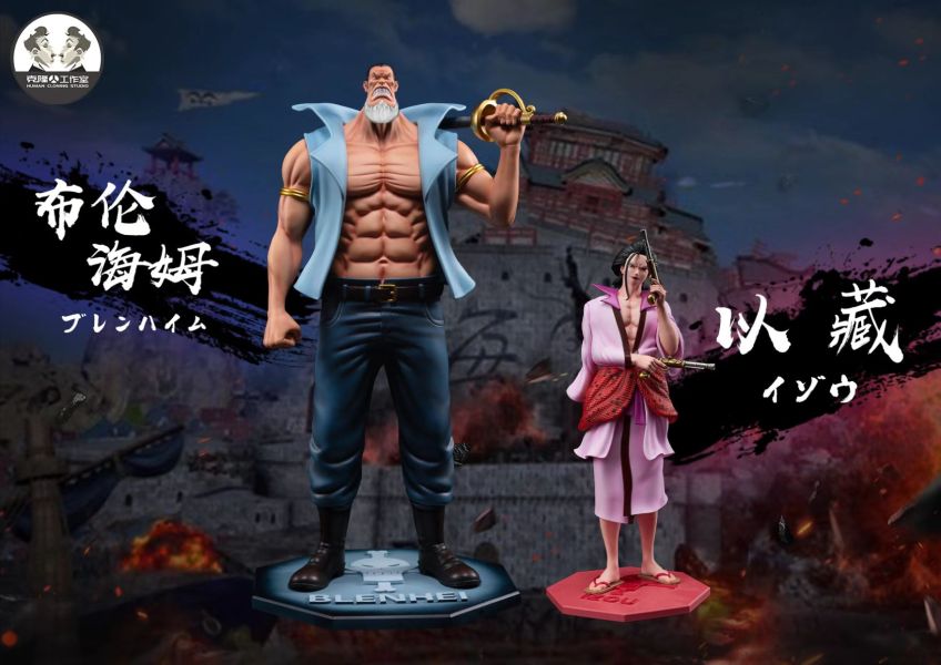 ﹝代購﹞GK  克隆人 clone﹝海賊王﹞白鬍子團16隊長系列第10彈以藏＋第11彈布倫海姆 