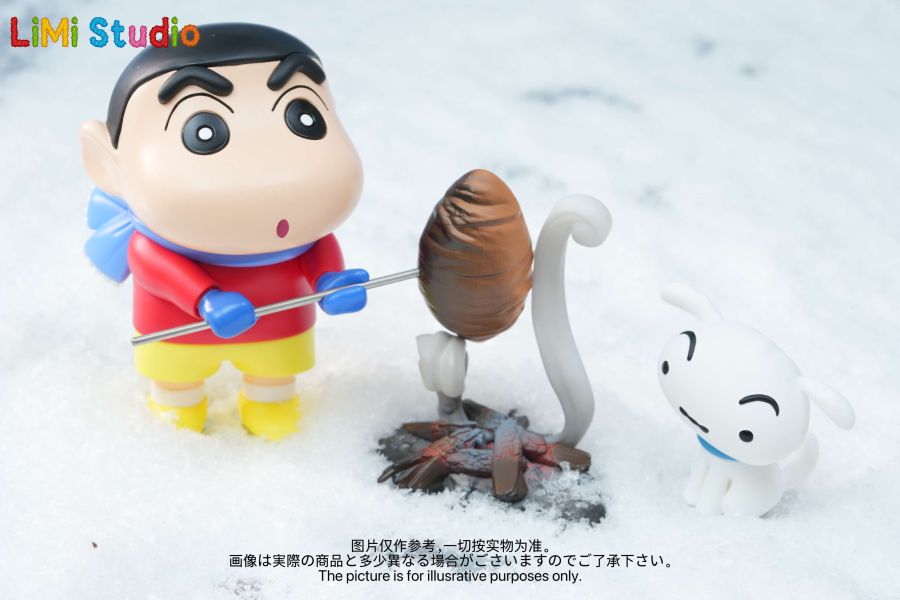 ﹝預購﹞GK LiMi﹝蠟筆小新﹞第四彈和第五彈 冬日系列 小新烤紅薯/小葵堆雪球 