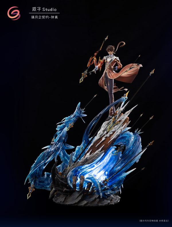 ﹝代購﹞GK  雙子 GS﹝原神﹞魔神戰爭系列-璃月之契約 岩王帝君鐘離 