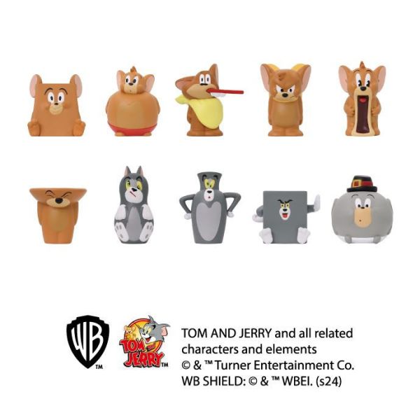 ﹝現貨﹞盲袋 TOM&JERRY 湯姆貓與傑利鼠 軟膠指偶(全10種) 