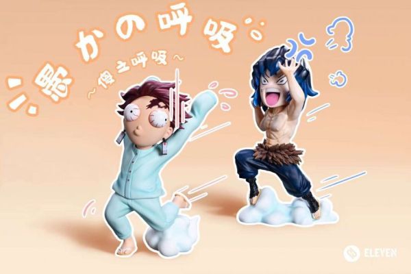 ﹝在台現貨﹞GK Eleven ﹝鬼滅之刃﹞愚かの呼吸系列第一彈  鬼滅三傻  炭治郎、禰豆子、伊之助、善逸 