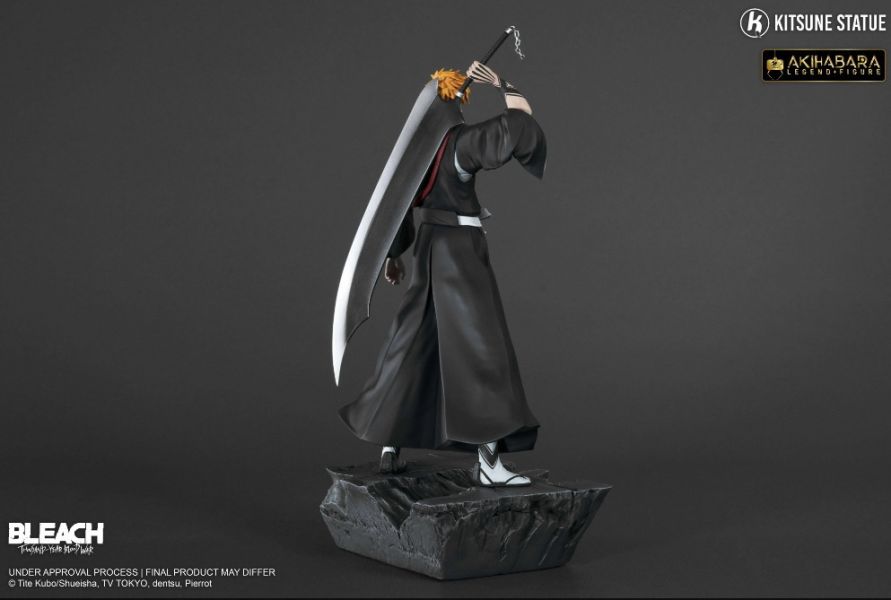 ﹝代購﹞PVC  妖狐社 Kitsune Statue ﹝死神﹞死神 BLEACH 境·界 正版授權 黑崎一護 1/8比例 