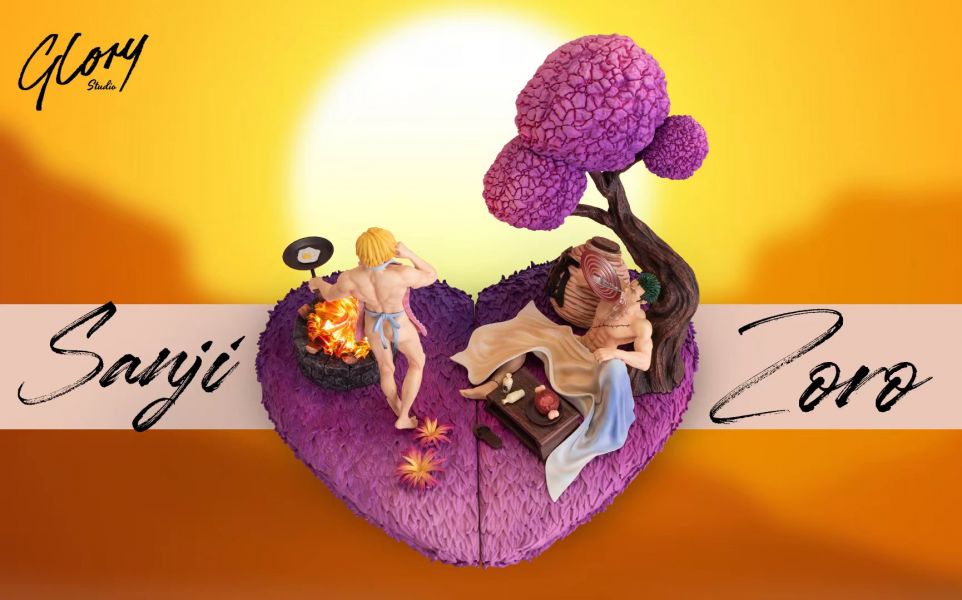 ﹝預購﹞GK  Glory﹝海賊王﹞索隆x山治的桃心島 