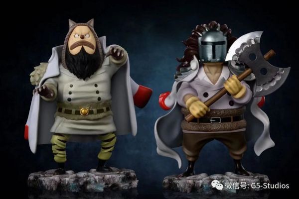 ﹝在台現貨﹞GK  G-5﹝海賊王﹞海賊王 海軍本部巨人中將 鬼手巨人&隆茲 WCF比例 