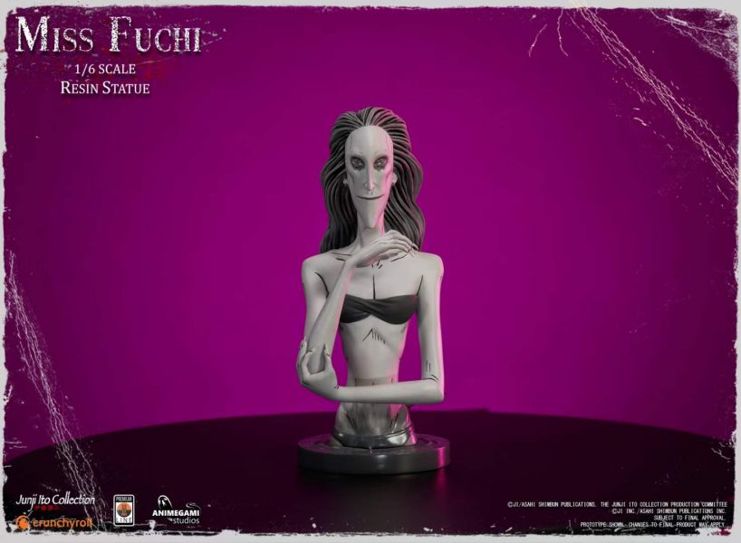 ﹝預購﹞GK   Animegami ﹝伊藤潤二﹞伊藤潤二 正版授權 淵小姐 1/6 雕像 