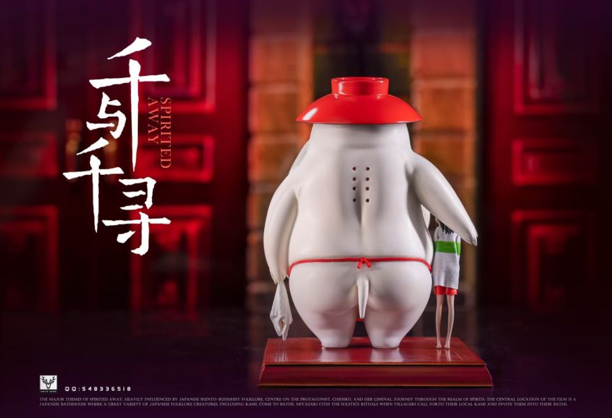﹝預購﹞GK 白鹿﹝宮崎駿﹞桌面款 千尋與蘿卜神 