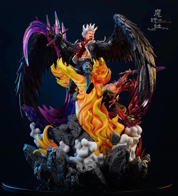 ﹝預購﹞GK   魔玩社﹝海賊王﹞週年款索隆（副皇之戰）閻王三刀龍 一百三情 飛龍侍極 