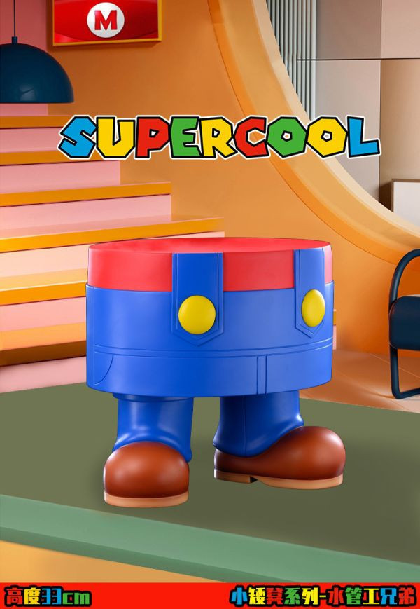 ﹝補款﹞GK  SUPERCOOL﹝任天堂﹞小矮凳系列 水管工兄弟 