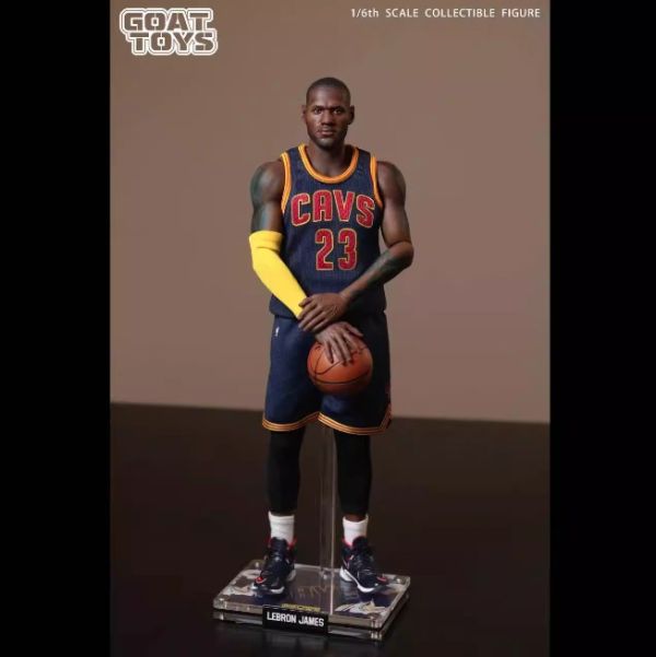 ﹝代購﹞PVC Goat Toys﹝NBA﹞ 詹姆斯 騎士隊海軍藍套裝1/6 