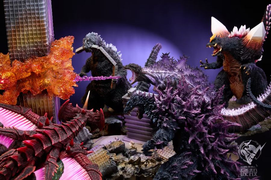 ﹝預購﹞GK 硬殻﹝哥吉拉﹞真.哥斯拉2016原子吐息版 