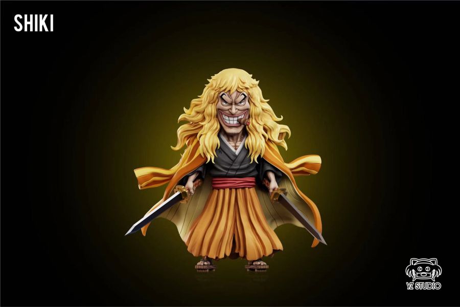 ﹝預購﹞GK YZ﹝海賊王﹞神之谷大戰 第3彈 洛克斯海賊團 金獅子 史基 