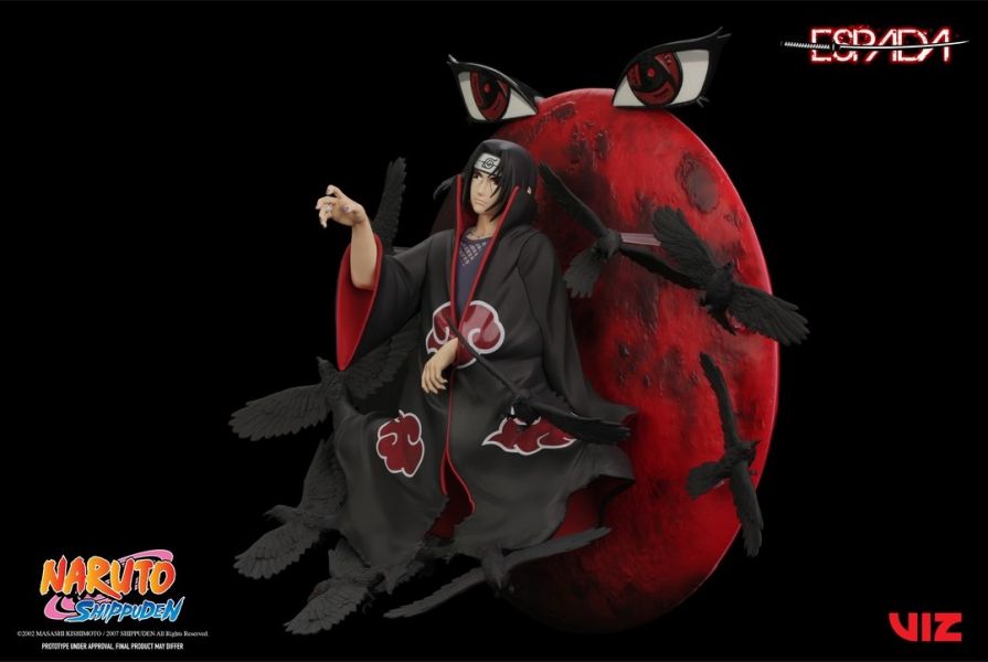 ﹝預購﹞ GK  Espada Art ﹝火影忍者﹞正版授權 壁掛系列第二款  宇智波鼬（月讀) 1/8 雕像  可掛牆展示也可擺立展示 (附贈支撐架） 