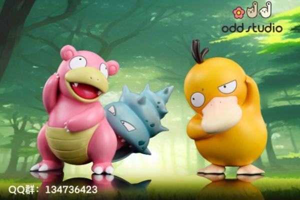﹝代購﹞GK  Odd﹝海賊王﹞沙雕對視—呆河馬&可達鴨 