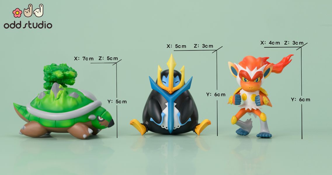 ﹝代購﹞GK  odd﹝精靈寶可夢﹞Q版御三家 