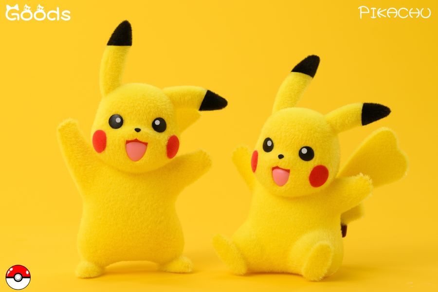 ﹝預購﹞GK GOODS（穀子）﹝精靈寶可夢﹞小精靈毛絨系列手辦潮玩擺件 皮卡丘 