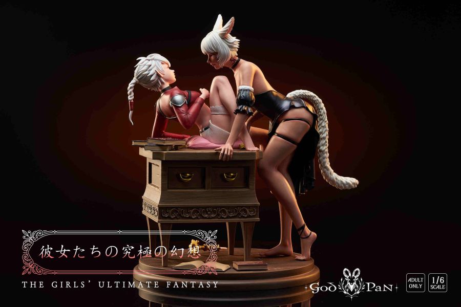 ﹝代購﹞GK  潘神﹝最終幻想﹞阿莉塞&雅修特拉 
